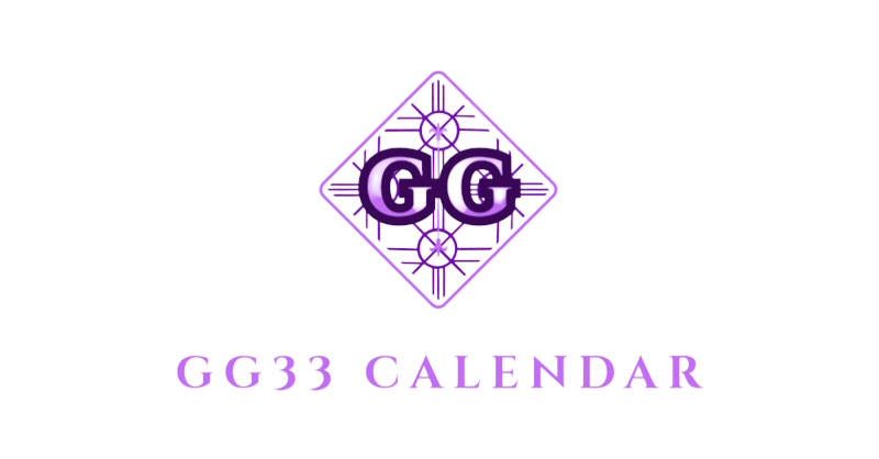 GG33 Numerology Calendar